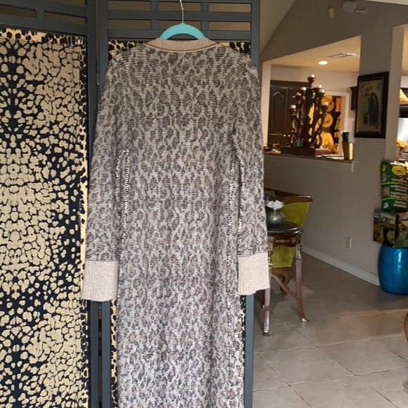 Free people long cheetah sweater - Picture 4 of 5